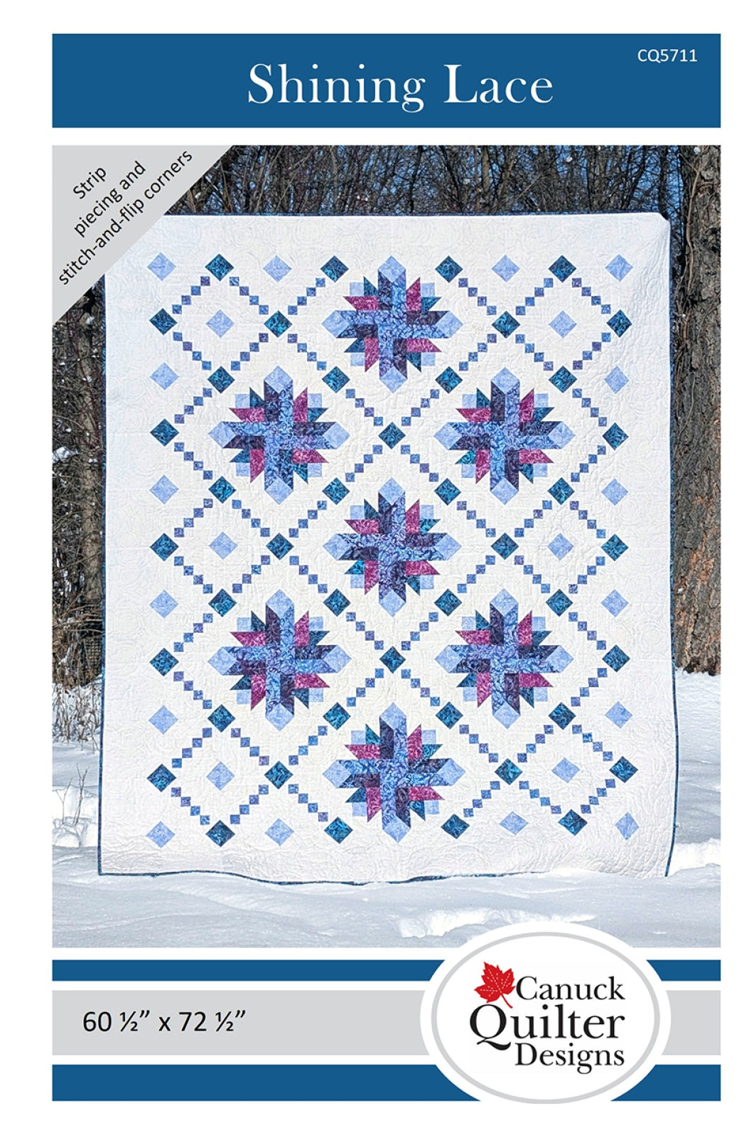 Shining Lace Quilt Pattern by Canuck Quilter Designs