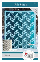 Rib Stitch Quilt Pattern by Canuck Quilter Designs