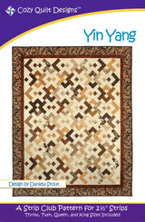 Yin Yang Downloadable Pattern by Cozy Quilt Designs