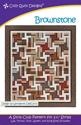 Brownstone Downloadable Pattern by Cozy Quilt Designs