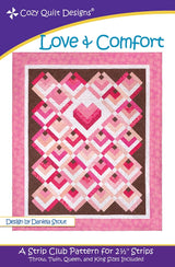 Love & Comfort Downloadable Pattern by Cozy Quilt Designs