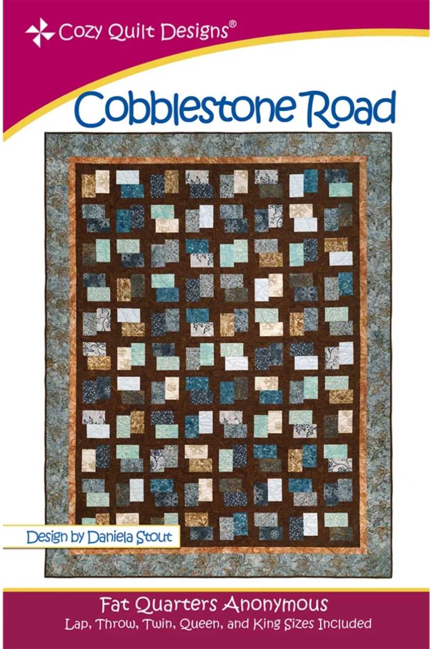 Cobblestone Road Downloadable Pattern by Cozy Quilt Designs