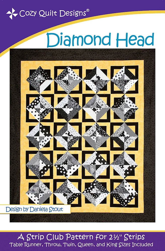 Diamond Head Downloadable Pattern by Cozy Quilt Designs