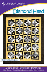 Diamond Head Downloadable Pattern by Cozy Quilt Designs