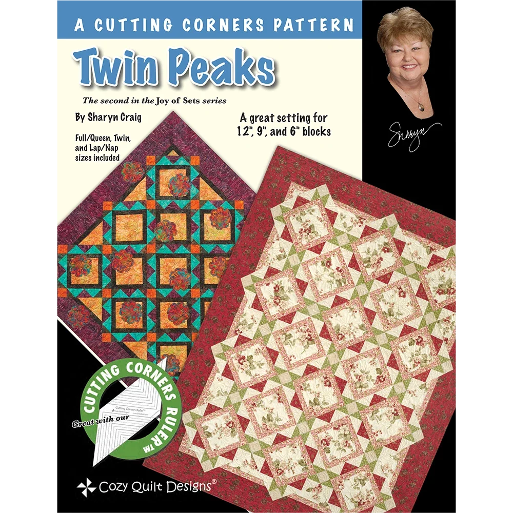 Twin Peaks Downloadable Pattern by Cozy Quilt Designs