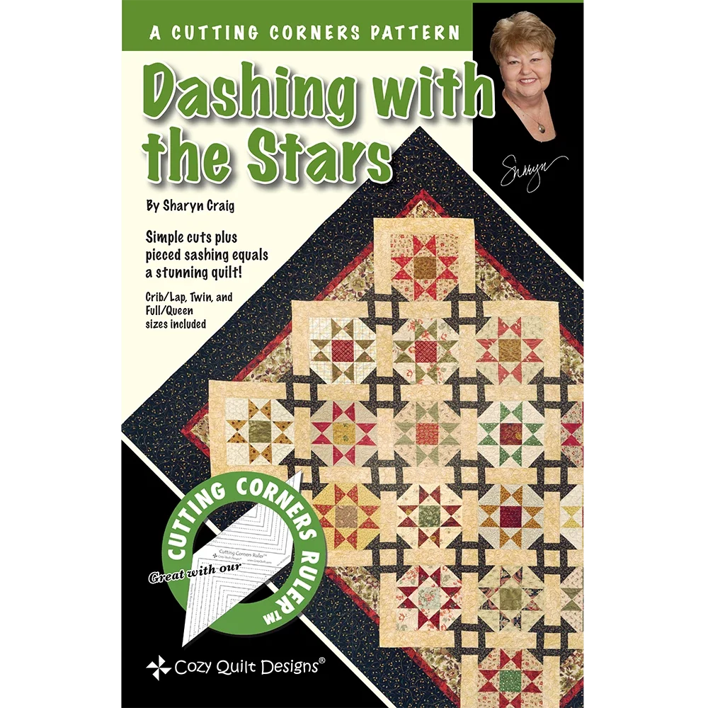 Dashing with the Stars Downloadable Pattern by Cozy Quilt Designs