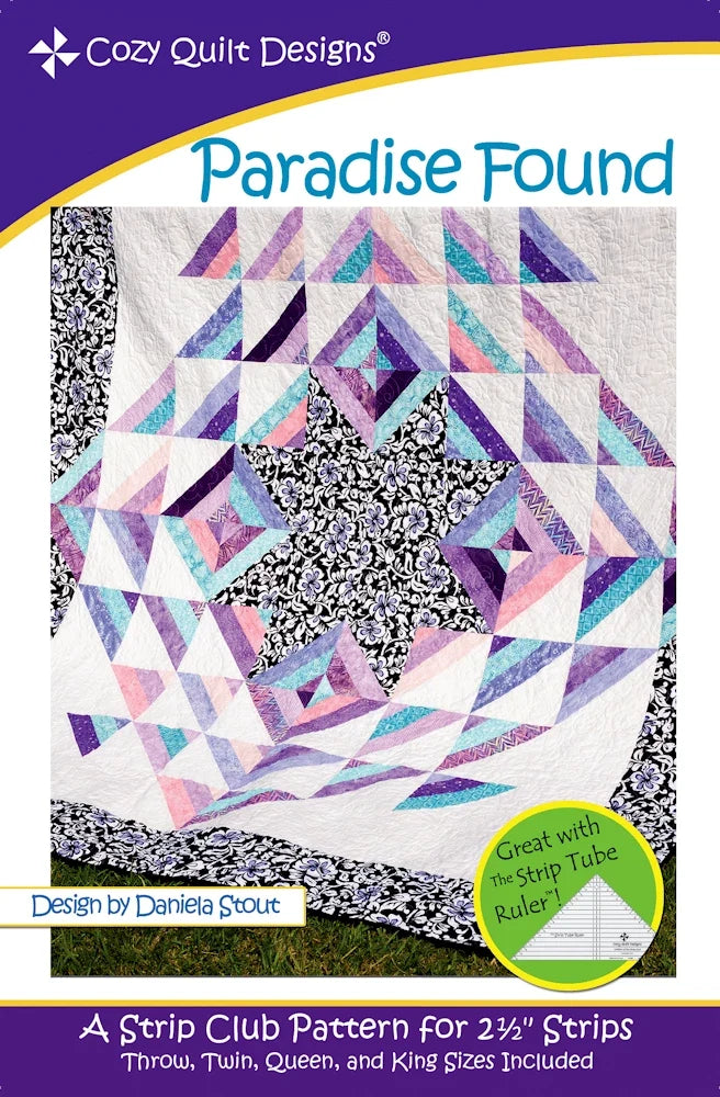 Paradise Found Downloadable Pattern by Cozy Quilt Designs
