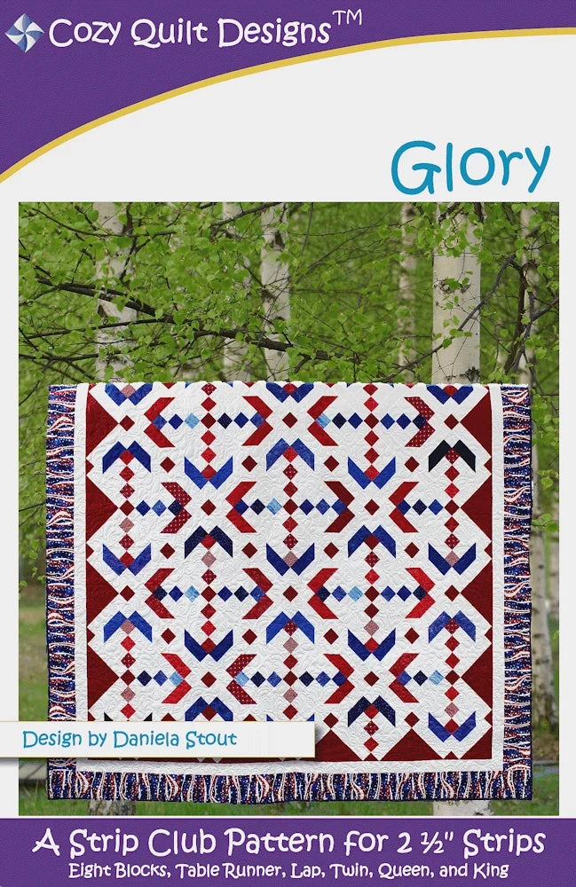 Glory Downloadable Pattern by Cozy Quilt Designs