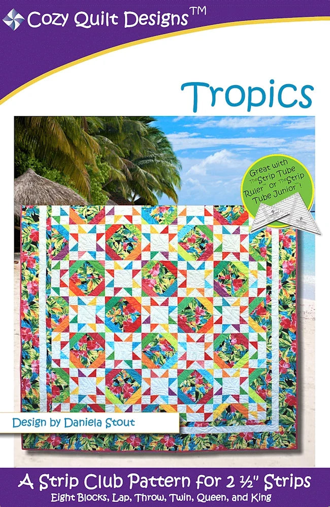 Tropics Downloadable Pattern by Cozy Quilt Designs