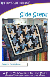 Side Steps Downloadable Pattern by Cozy Quilt Designs