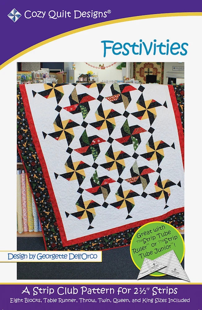 Festivities Downloadable Pattern by Cozy Quilt Designs
