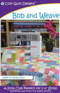 Bob and Weave Downloadable Pattern by Cozy Quilt Designs