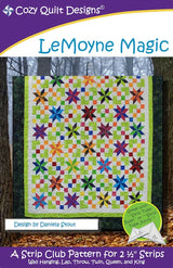 LeMoyne Magic Downloadable Pattern by Cozy Quilt Designs