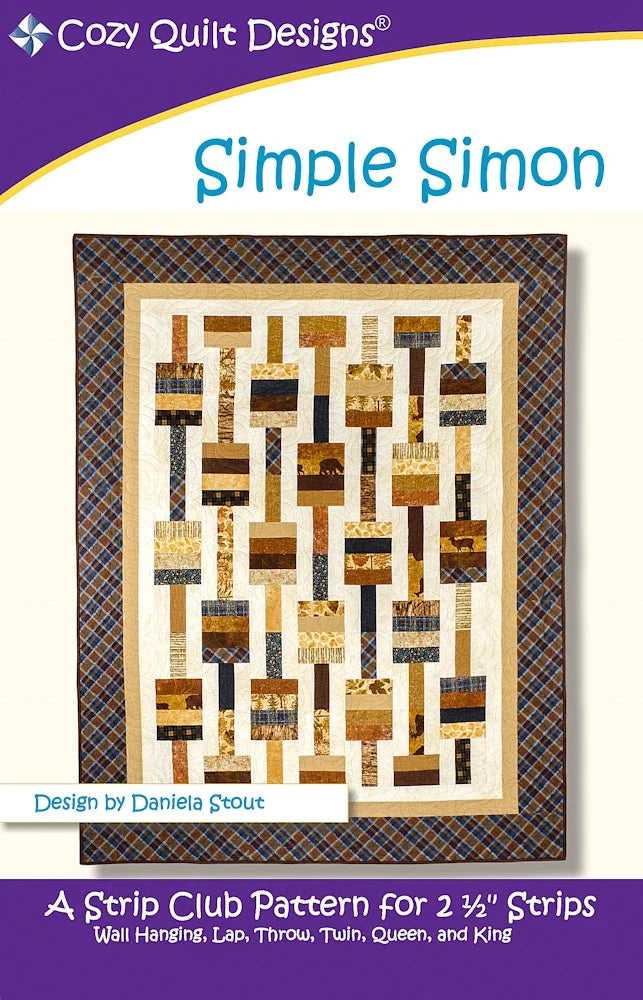 Simple Simon Downloadable Pattern by Cozy Quilt Designs