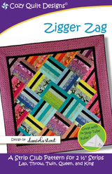 Zigger Zag Downloadable Pattern by Cozy Quilt Designs