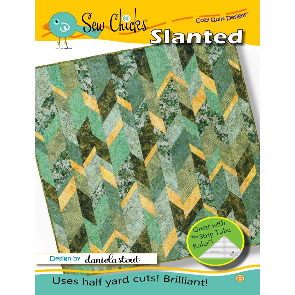 Slanted Downloadable Pattern by Cozy Quilt Designs