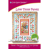 Love Those Panels Downloadable Pattern by Cozy Quilt Designs