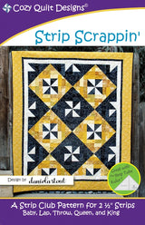 Strip Scrappin' Downloadable Pattern by Cozy Quilt Designs