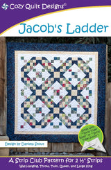 Jacob's Ladder Downloadable Pattern by Cozy Quilt Designs
