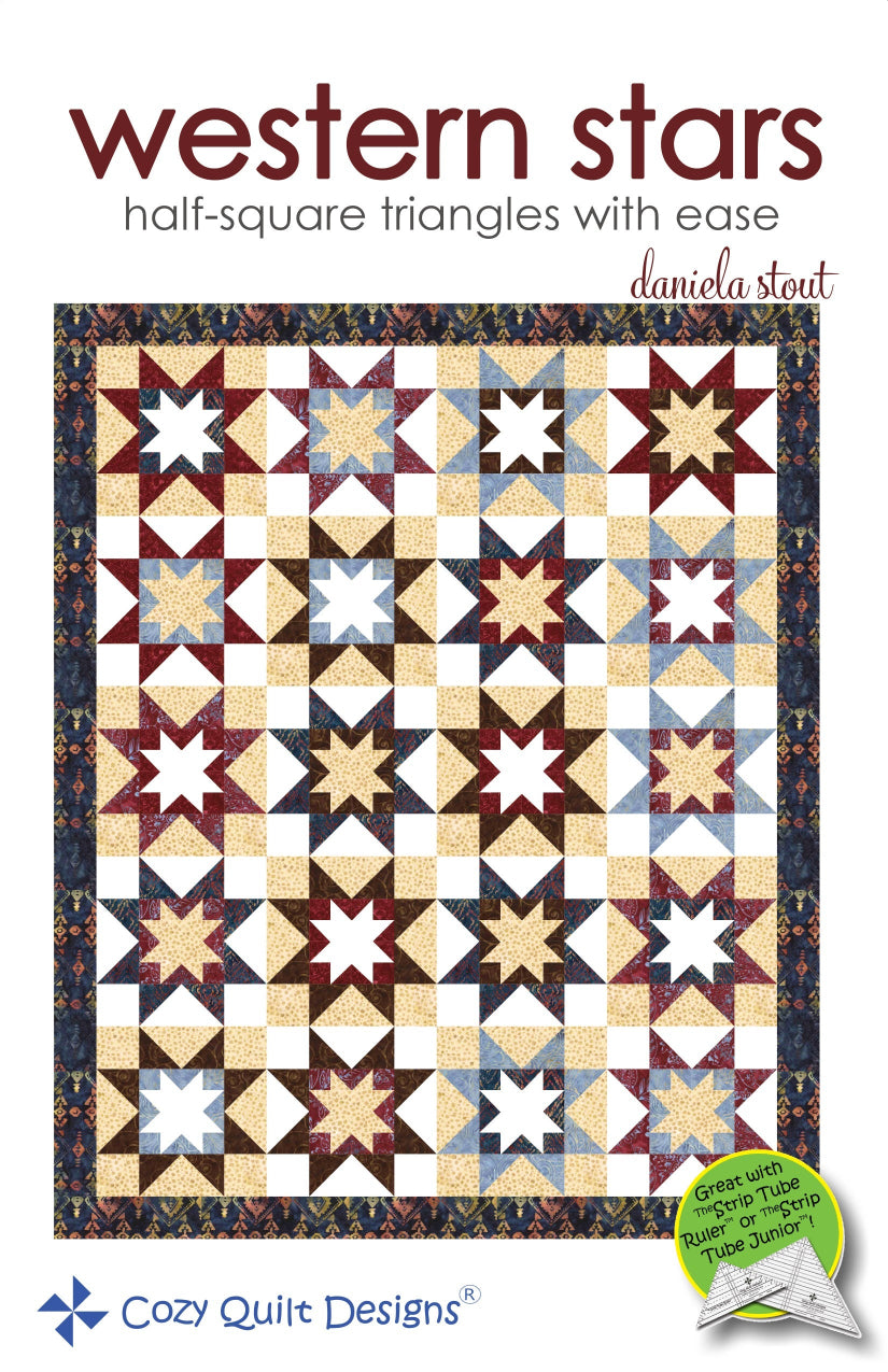 Western Stars Downloadable Pattern by Cozy Quilt Designs