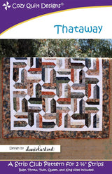 Thataway Downloadable Pattern by Cozy Quilt Designs