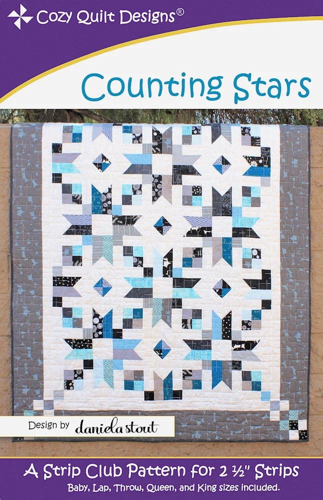 Counting Stars Downloadable Pattern by Cozy Quilt Designs
