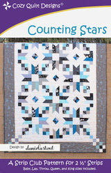 Counting Stars Downloadable Pattern by Cozy Quilt Designs