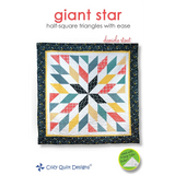 Giant Star Downloadable Pattern by Cozy Quilt Designs