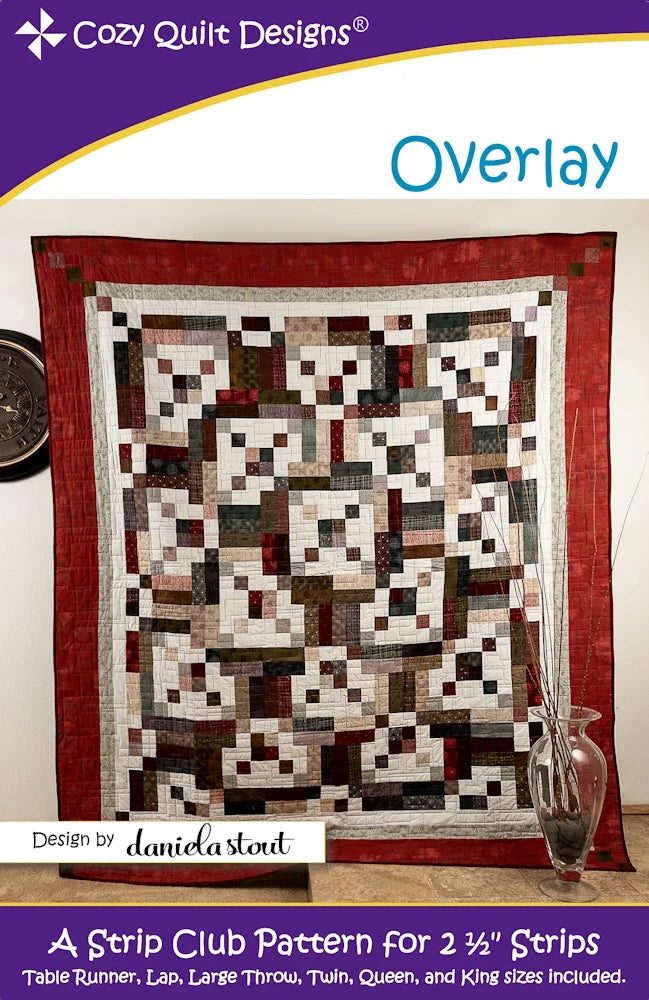 Overlay Downloadable Pattern by Cozy Quilt Designs