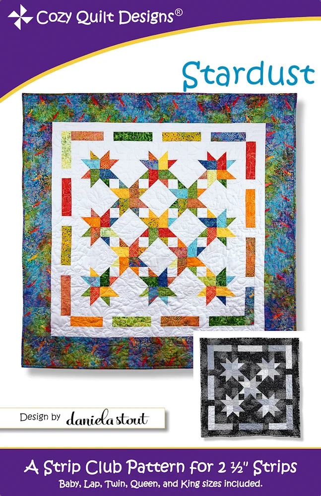 Stardust Downloadable Pattern by Cozy Quilt Designs