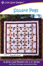 Square Pegs Downloadable Pattern by Cozy Quilt Designs