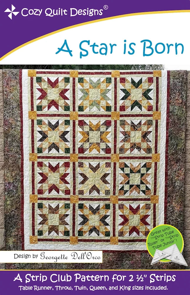 A Star is Born Downloadable Pattern by Cozy Quilt Designs