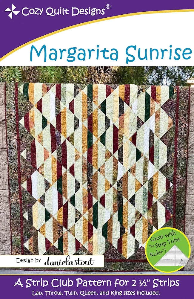 Margarita Sunrise Downloadable Pattern by Cozy Quilt Designs