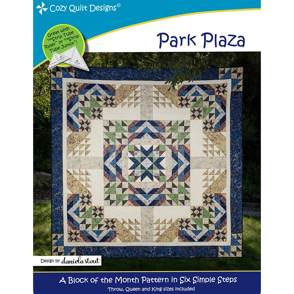 Park Plaza Downloadable Pattern by Cozy Quilt Designs