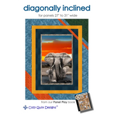 Diagonally Inclined Downloadable Pattern by Cozy Quilt Designs