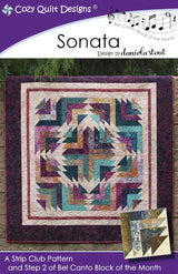 Sonata Downloadable Pattern by Cozy Quilt Designs