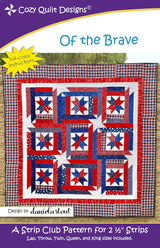 Of the Brave Downloadable Pattern by Cozy Quilt Designs