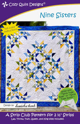 Nine Sisters Downloadable Pattern by Cozy Quilt Designs