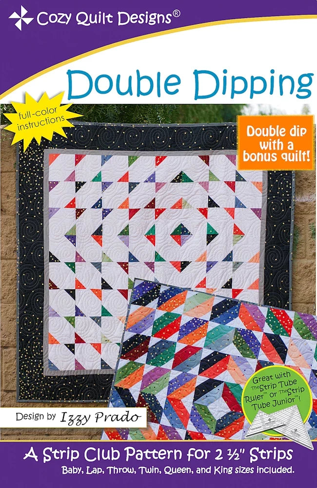 Double Dipping Downloadable Pattern by Cozy Quilt Designs