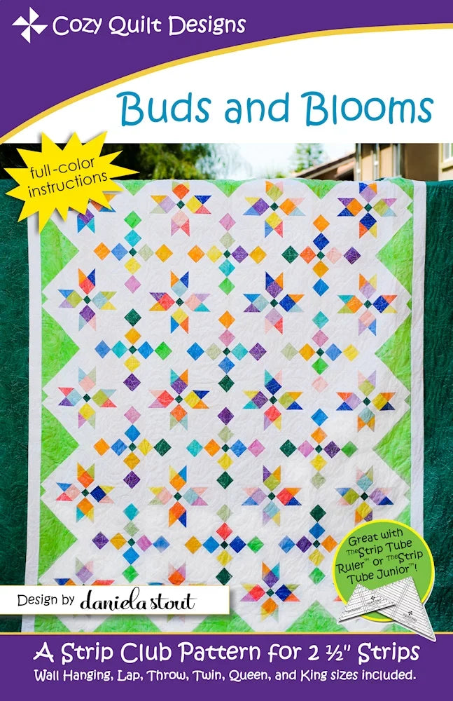 Buds and Blooms Downloadable Pattern by Cozy Quilt Designs