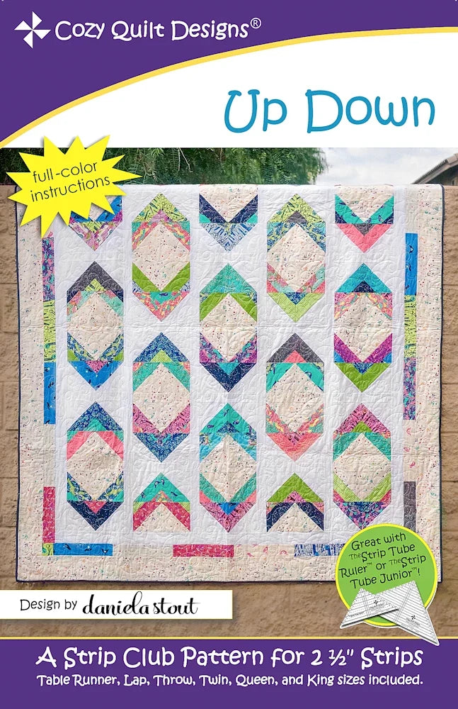 Up Down Downloadable Pattern by Cozy Quilt Designs