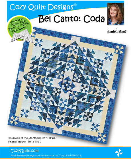 Bel Canto: Coda Quilt Pattern by Cozy Quilt Designs