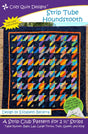 Strip Tube Houndstooth Downloadable Pattern by Cozy Quilt Designs