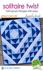 Solitaire Twist Downloadable Pattern by Cozy Quilt Designs