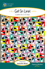 Get In Line! Quilt Pattern by Cozy Quilt Designs