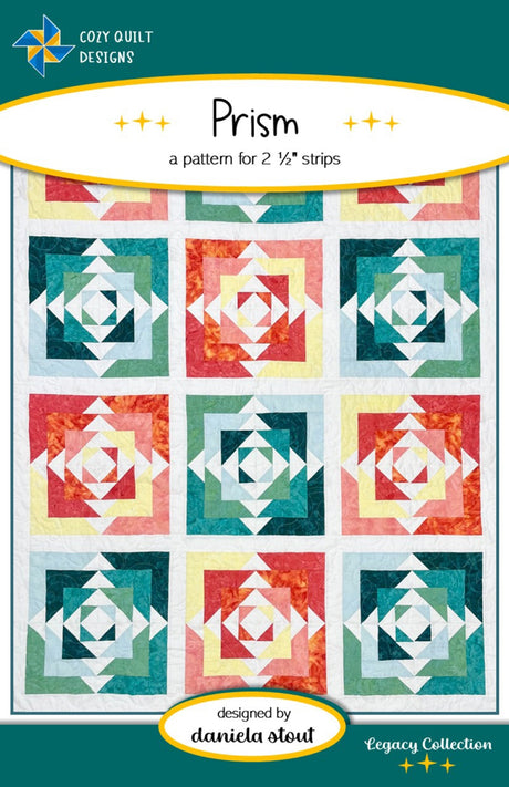 Prism Quilt Pattern by Cozy Quilt Designs