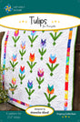 Tulips, for Georgette Quilt Pattern by Cozy Quilt Designs