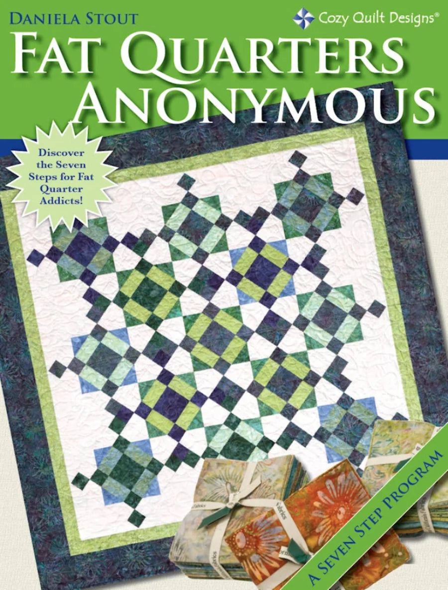 Fat Quarters Anonymous Downloadable Pattern by Cozy Quilt Designs