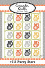 Purry Stars Quilt Pattern by Coriander Quilts