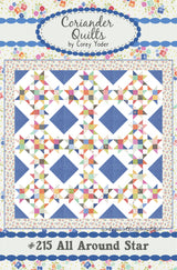 All Around Star Quilt Pattern by Coriander Quilts